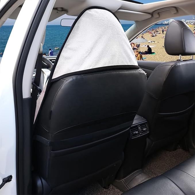 Marble Waterproof Towel Car Seat Cover Anti-Slip Bucket Seat Protector Washable Car Accessories Decro from Sweat