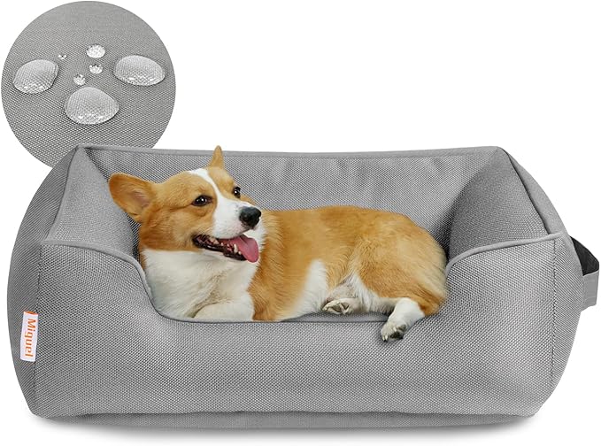 Miguel Waterproof Outdoor Dog Bed for Medium Small Dogs 30 inches