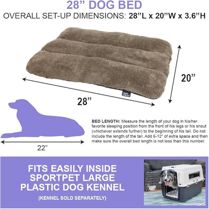 SportPet Designs Waterproof Pet Bed 28 inches