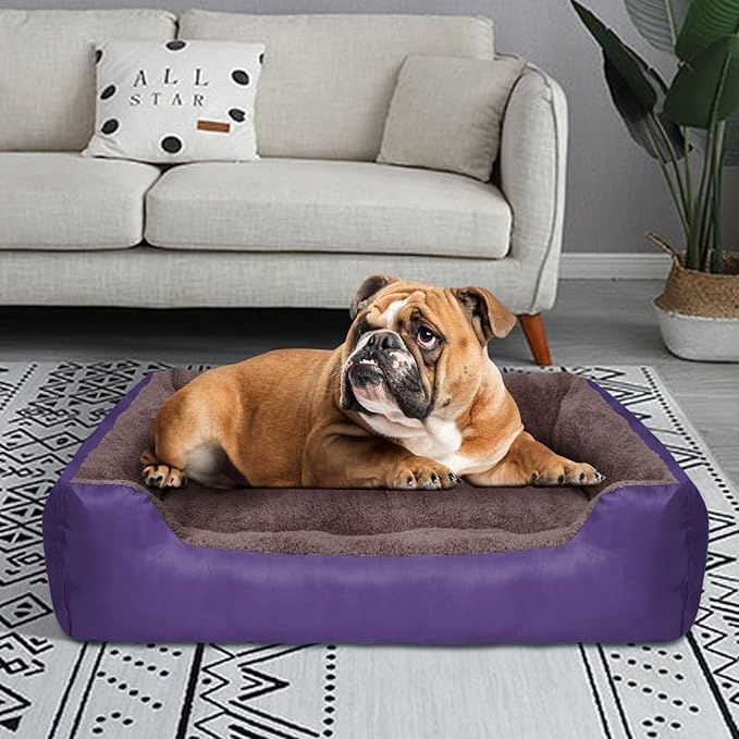 PUPPBUDD Dog Beds for Medium Dogs
