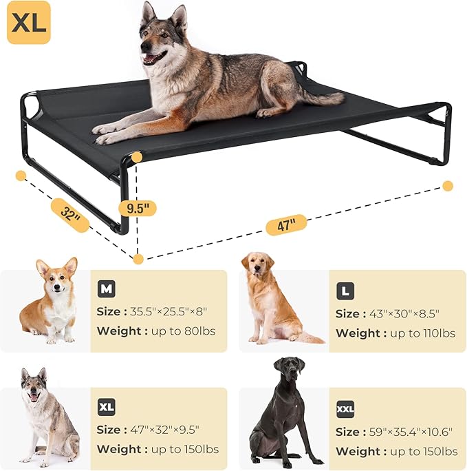 Veehoo Original Cooling Elevated Dog Bed CWC2201