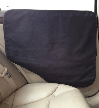 Pet Car Door Cover-ALLENLIFE Waterproof Polyester Protector for Back Seat Doors (2 Pack)