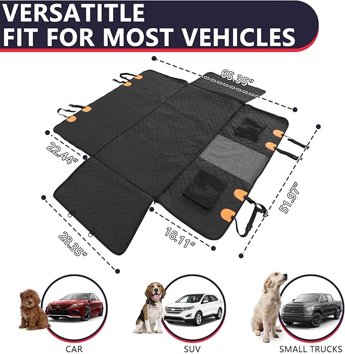 PENSUN Back Seat Extender for Dogs