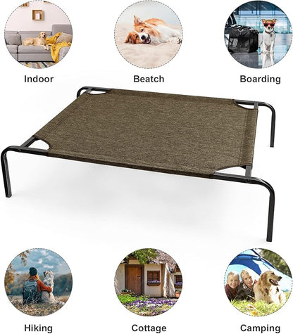Outdoor Dog Bed for Medium Dogs Elevated Dog
