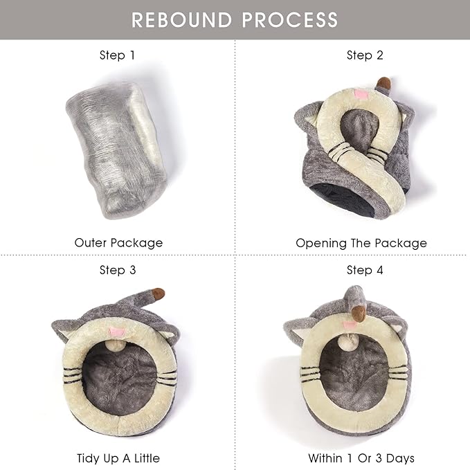 Jiupety Cute Cat Bed