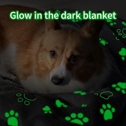 Glow Waterproof Dog Blanket Cats(paw60*50)