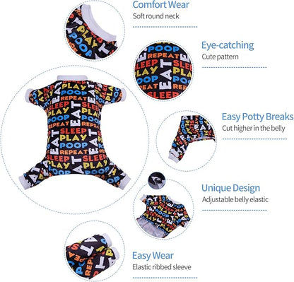 CuteBone Cat Apparel Pet Clothes Dog Onesies Winter P235M