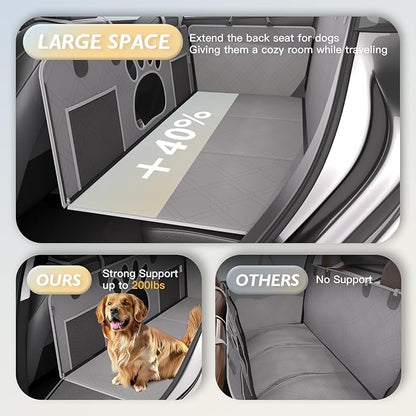 TOOLIOM Dog Car Seat Cover for Back Seat