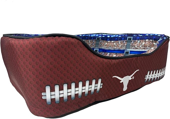 NCAA Texas Longhorns Stadium Dog Bed