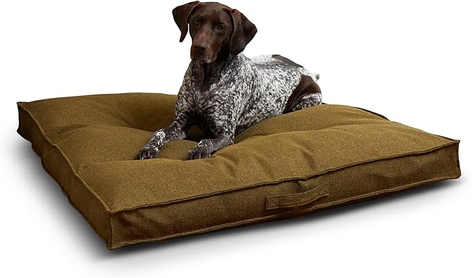Happy Hounds Milo Square Tufted Pillow Dog Bed (40" x 40")