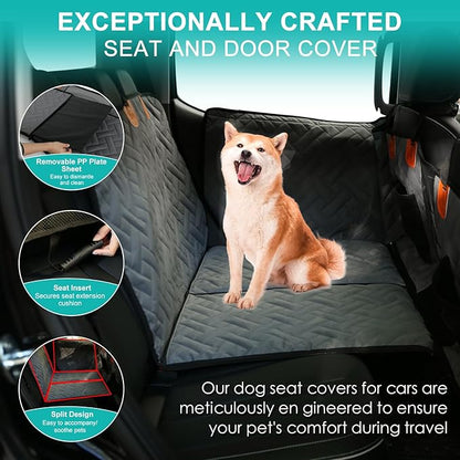 Dog Car Seat Cover Back Seat Extender