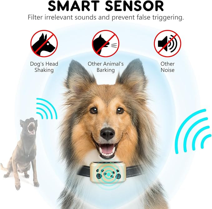 Dog Bark Collar 4 Training 7 Level