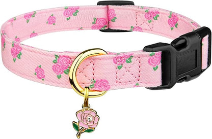 Cotton Handmade Dog Collar Cute and Distinctive Patterns