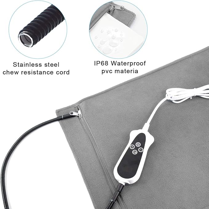 RIOGOO Pet Heating Pad 32"x 20",