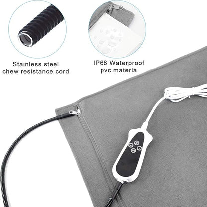 RIOGOO Pet Heating Pad 32"x 20",