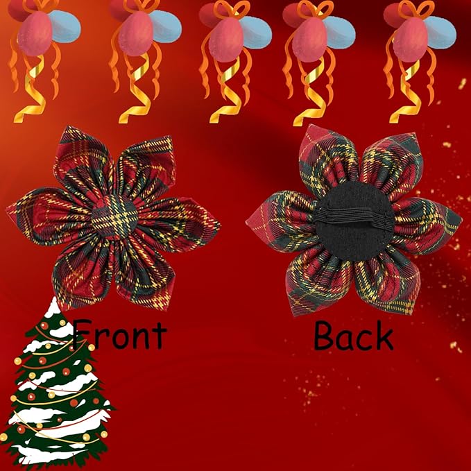 Elegant little tail Dog Collar with Flower