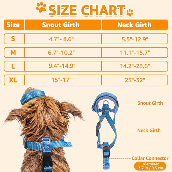 SlowTon Soft Dog Muzzle