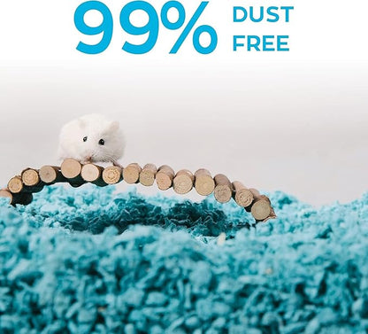 carefresh 99% Dust-Free Blue Natural Paper Small Pet Bedding with Odor Control, 10 L