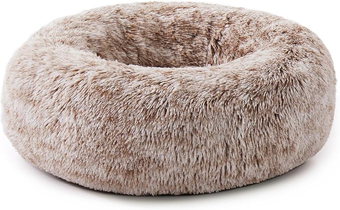 Round Pet Bed for Dogs and Cats 15.7''/40cm)