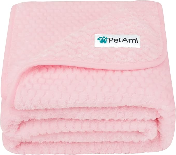 PetAmi Waterproof Dog Blanket 60x80 Pink