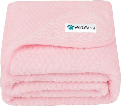 PetAmi Waterproof Dog Blanket 60x80 Pink