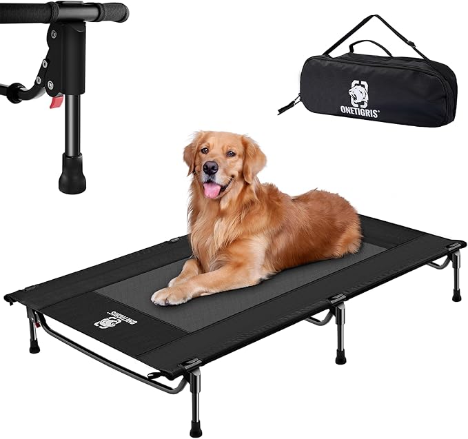 OneTigris Elevated Dog Bed for Large Dogs