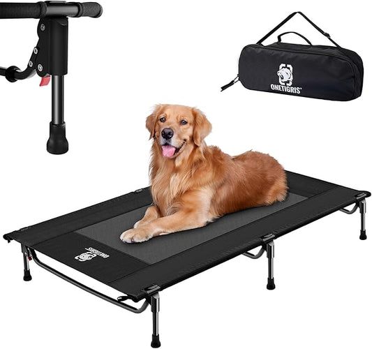 OneTigris Elevated Dog Bed for Large Dogs