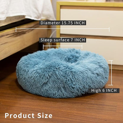 Marshmallow Cat Bed for Small New Born Kitten 15 Inches
