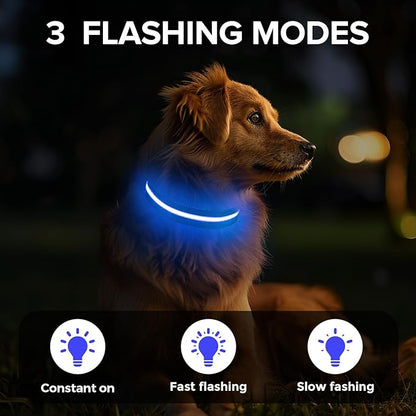 Led Dog Collar for Night Walking