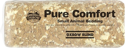 Oxbow Pure Comfort Small Animal Bedding - Odor & Moisture Absorbent, Dust-Free Bedding for Small Animals - Blend, 178 Liter Bag