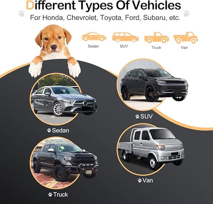 Dog Car Seat Cover for Back Seat