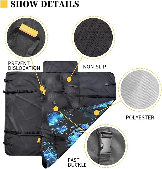 AFPANQZ Dolphin Design Dog Cat Seat Cover Bucket