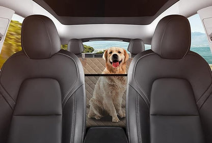 GXT Dog Back Seat Cover Protector for Cars SUV and Trucks with Mesh Window