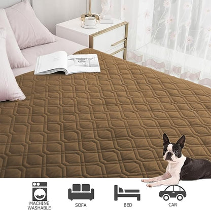 Ameritex Waterproof Dog Bed Cover Pet Blanket for Furniture Bed Couch Sofa Reversible