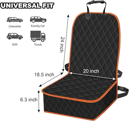 2 Packs Car Front Seat Cover for Dogs