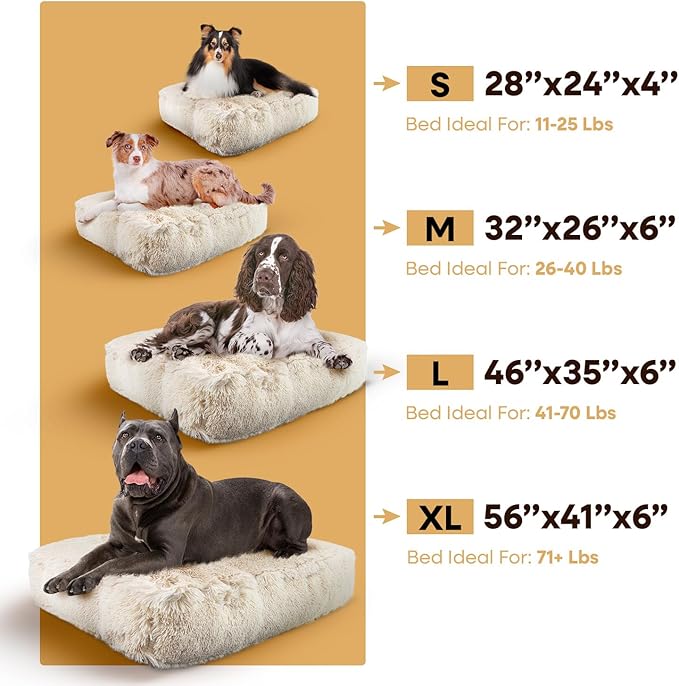 Bessie and Barnie Rectangle Dog Bed