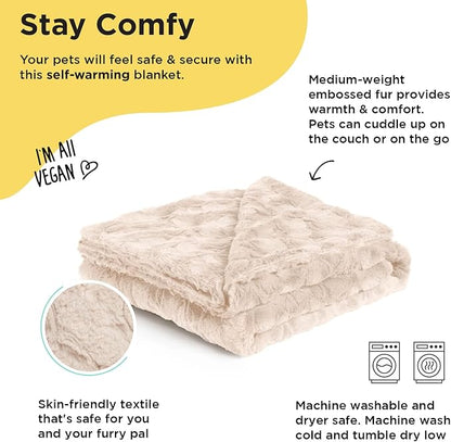 Best Friends by Sheri Calming Cat and Dog 60 lbs 40"x50" Oyster