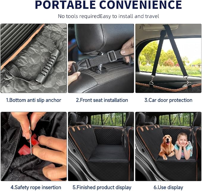Back Seat Extender for Dogs