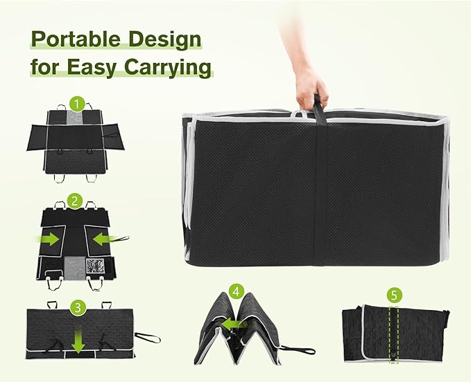 Pecute Dog Back Seat Extender