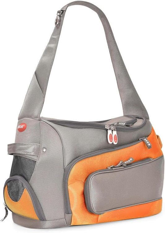 Argo Large Aero-Pet Airline-Approved Pet Carrier, Tango Orange