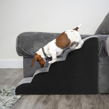 Dog Stairs for Bed 5 Tier 22" High