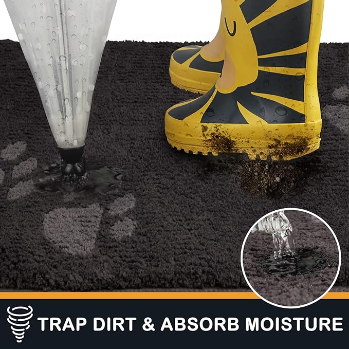 PURRUGS Dirt Trapper Door Mat 34" x 59"