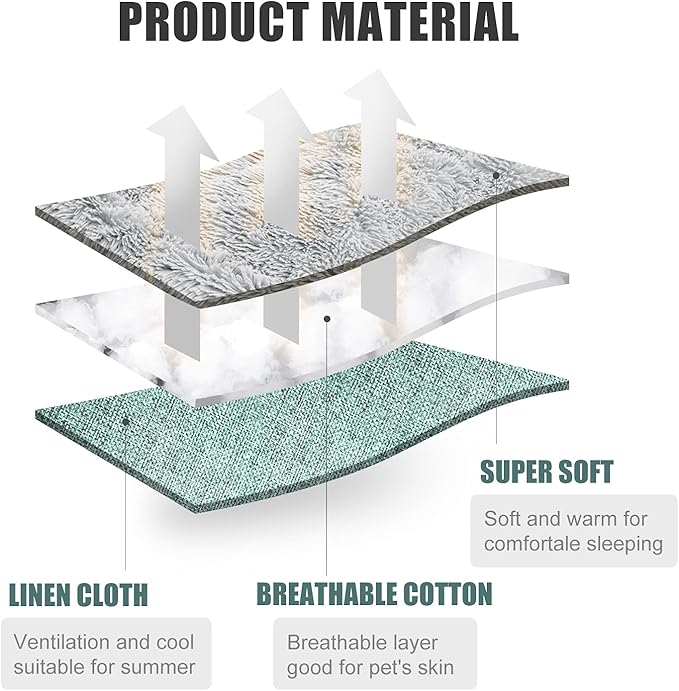 Cat Bed Small Dog Bed 23.6x19.7inch