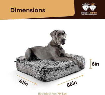 Bessie and Barnie Rectangle Dog Bed