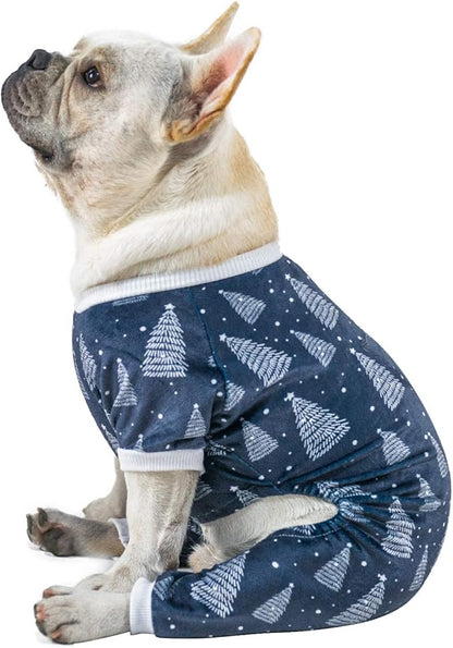 CuteBone Dog Pajamas Christmas Clothes Pjs for Small P110S