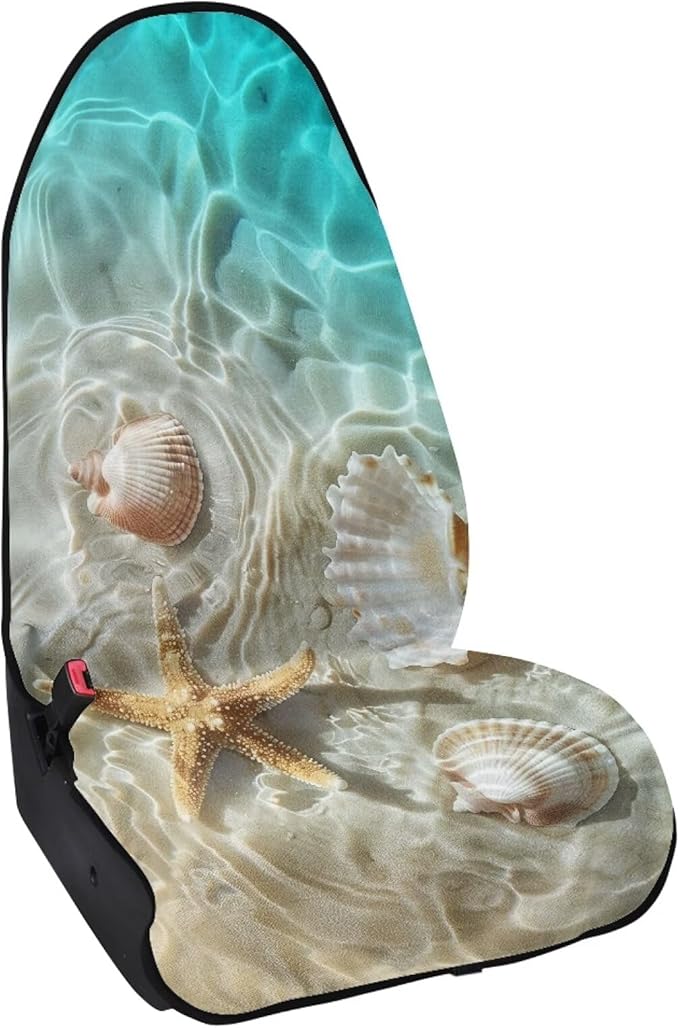 Starfish Waterproof Towel Car Seat Cover Anti-Slip Bucket Seat Protector Washable Car Accessories Decro from Sweat