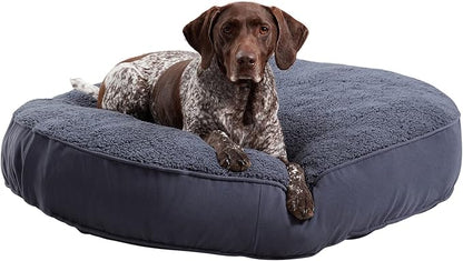 Happy Hounds Scout Deluxe Round Pillow Style Sherpa Dog Bed (42 x 42 in.),