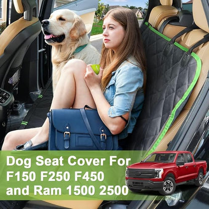 Dog Seat Cover for F150 F250 F450 and Ram 1500 2500