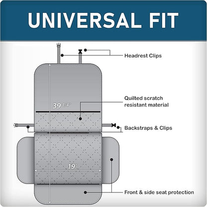 Custom Accessories® Quilted Front Seat Pet Protector