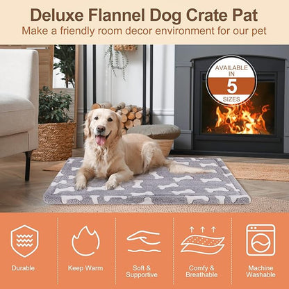 BEAUTYZOO Dog Crate Mat Pad 48" x 30"